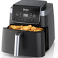 Ninja Air Fryer Pro XL 7-in-1, Max Crisp Tech, 450F for Hotter, Crispy Results, 6.5 QT Capacity - Grey, AF182AMZ