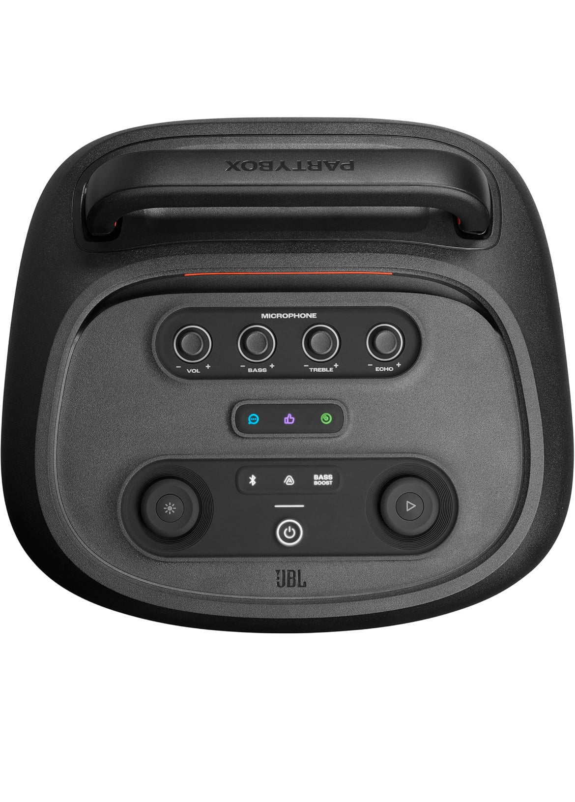 JBL PartyBox 520 - Portable Battery-Powered Party Speaker with AI Sound Boost - (Black)