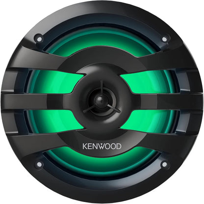 Kenwood KFC-1673MRBL 6-3/4" Marine/Motorvoertuigluidsprekers Swart met RGB