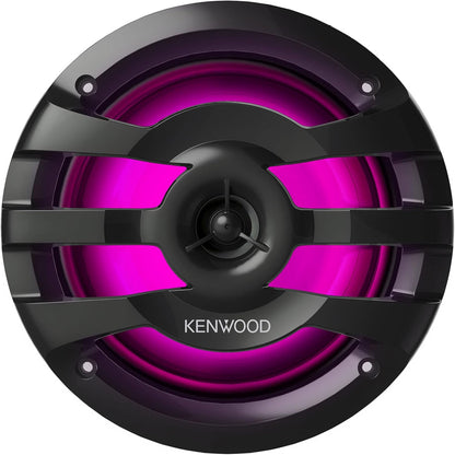 Kenwood KFC-1673MRBL 6-3/4" Marine/Motorvoertuigluidsprekers Swart met RGB