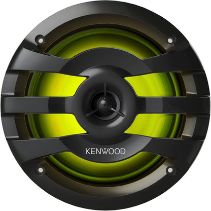 Kenwood KFC-1673MRBL 6-3/4" Marine/Motorvoertuigluidsprekers Swart met RGB