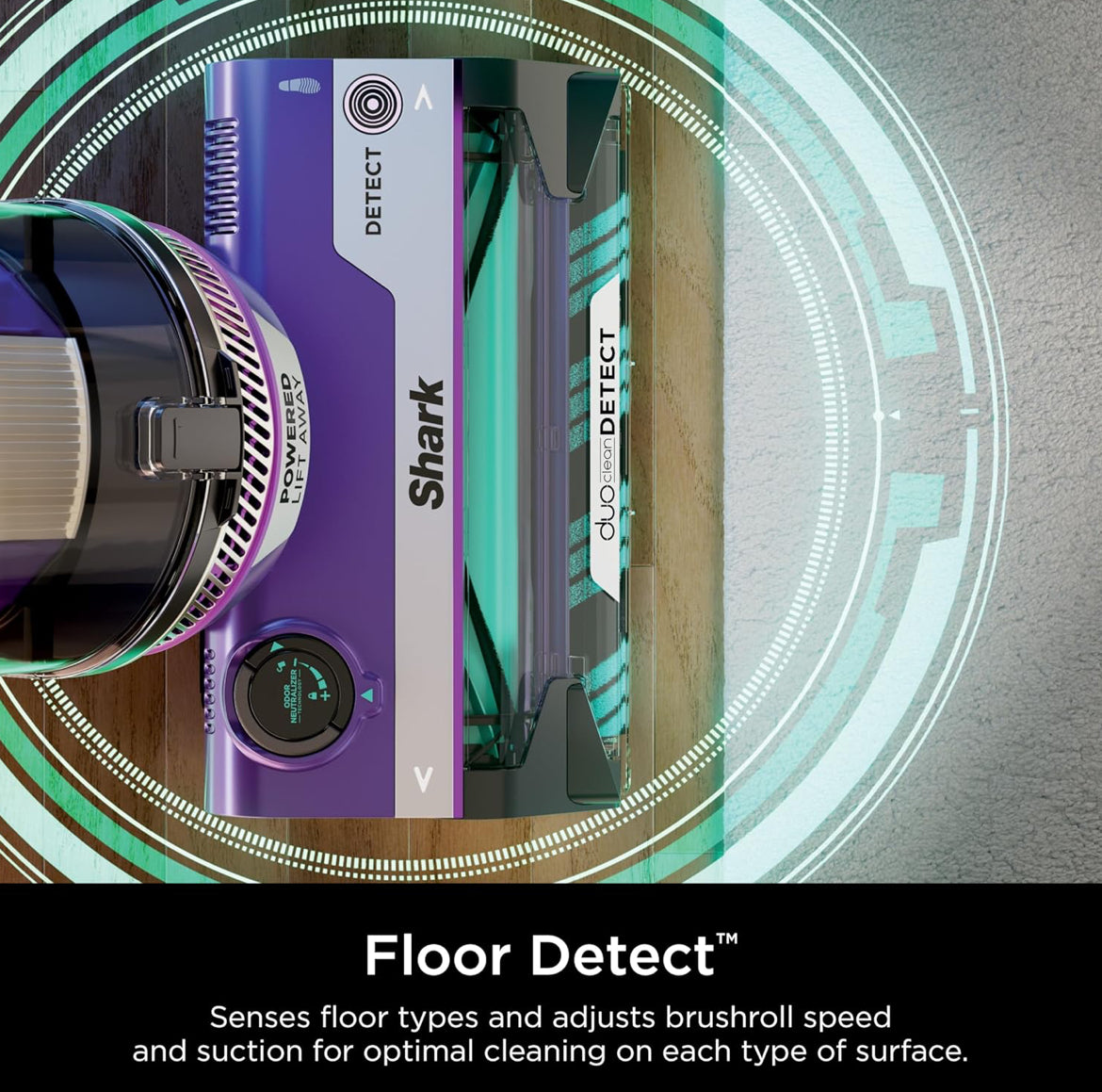 Shark POWER DETECT Upright Vacuum Cleaner with HEPA Filter, Heavy Duty Vacuum - NEW