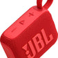 JBL Go 4 - Ultra-Portable, Waterproof and Dustproof Bluetooth Speaker, Big Pro Sound with Punchy bass, 7-Hour Built-in Battery, Made in Part with Recycled Materials (Red)