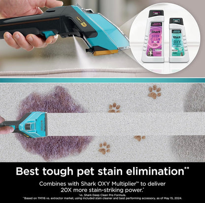 Shark Deep Clean Pet Formula vir alle Shark-staatsuiers en draagbare tapytsuiers - 48oz