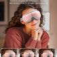 Eyeris 1 Eye Massager w/ Heat, Smart Sleep Mask for Dry Eyes Relax, Reduce Strain - (Pink)
