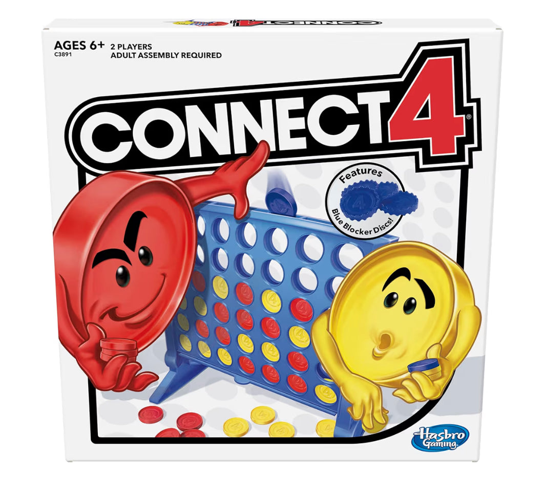 Hasbro Gaming Connect 4 Strategy Board Game for Ages 6 and Up