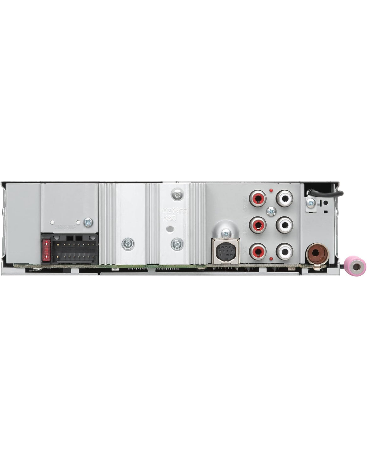 JVC KD-X380BTS Digitale Media Motorontvanger Met Bluetooth, USB, SiriusXM, Amazon Alexa