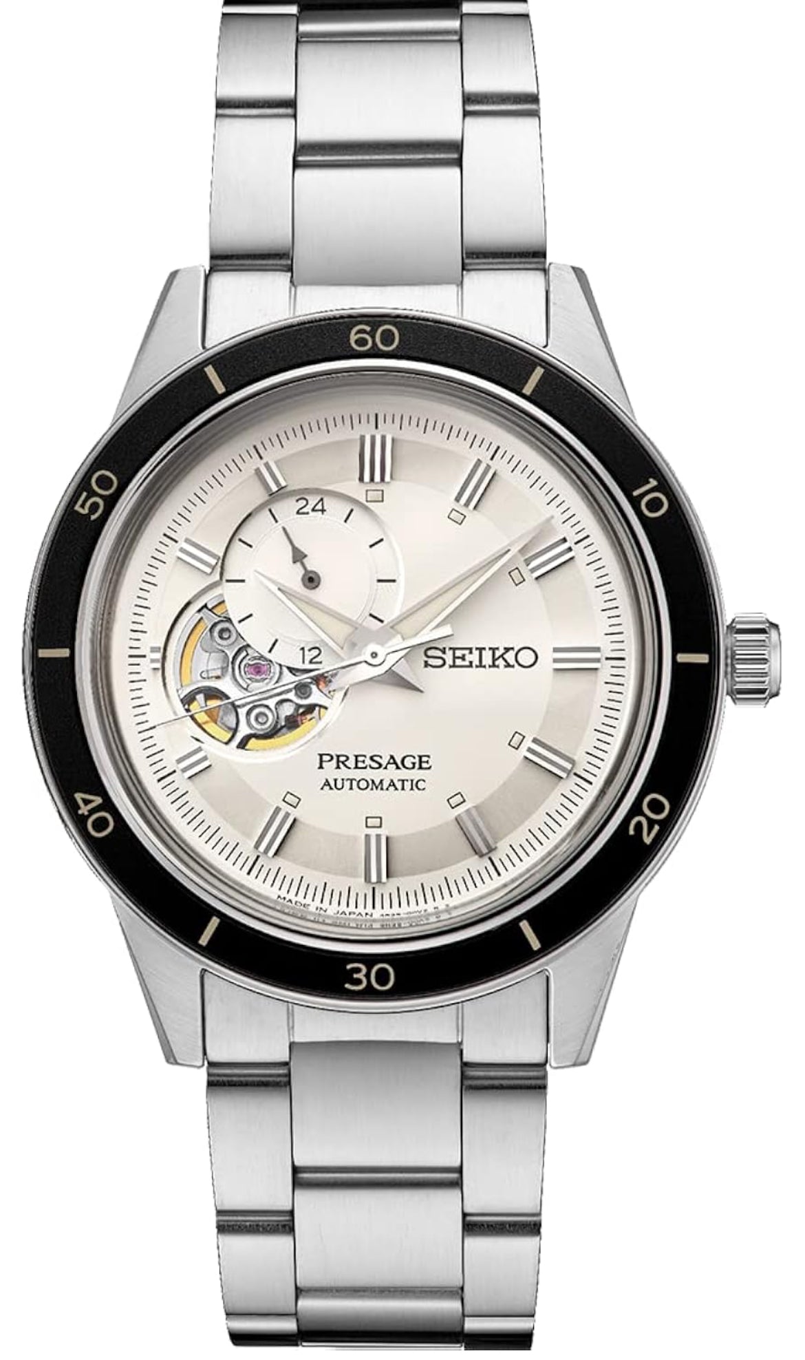 SEIKO Vlekvrye Staal Outomatiese Horlosies vir Mans