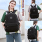Laptop Backpack for Women Men 17 Inch , Anti Theft Carry on Travel Backpacks, Water Resistant College Bookbag Large Kids School Bag for Teens Boys Girls Business Work Back Pack Casual Daypack Black