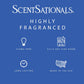 Scentsationals Wax Melts, Wax Cubes Strong Scent - Illusion - Long Lasting Scented Melts for Warmer, 10oz (Pack of 4)