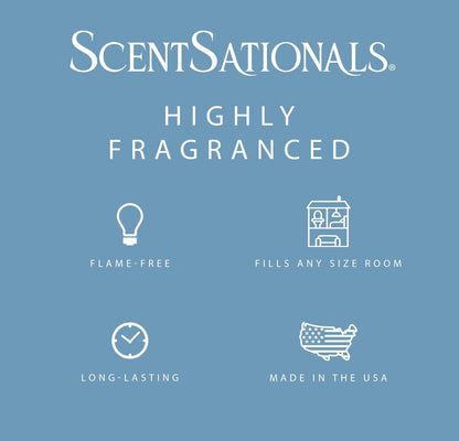 Scentsationals Wax Melts, Wax Cubes Strong Scent - Cotton Blossom - Long Lasting Scented Wax Melts for Warmer, 10oz (Pack of 4)