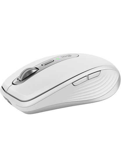 Logitech MX Anywhere 3S vir Mac, Kompakte Koordlose Bluetooth Muis, 8K DPI Enige-Oppervlak Opsporing, Stil Klikke, USB C, Koordlose Muis vir MacBook Pro, MacBook Air, iMac, iPad - Liggrys