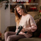 Massage Gun w/ Heat and Cold Portable Percussion Muscle Deep Tissue Massager for Back and Neck, Handheld Massager with Carry Case