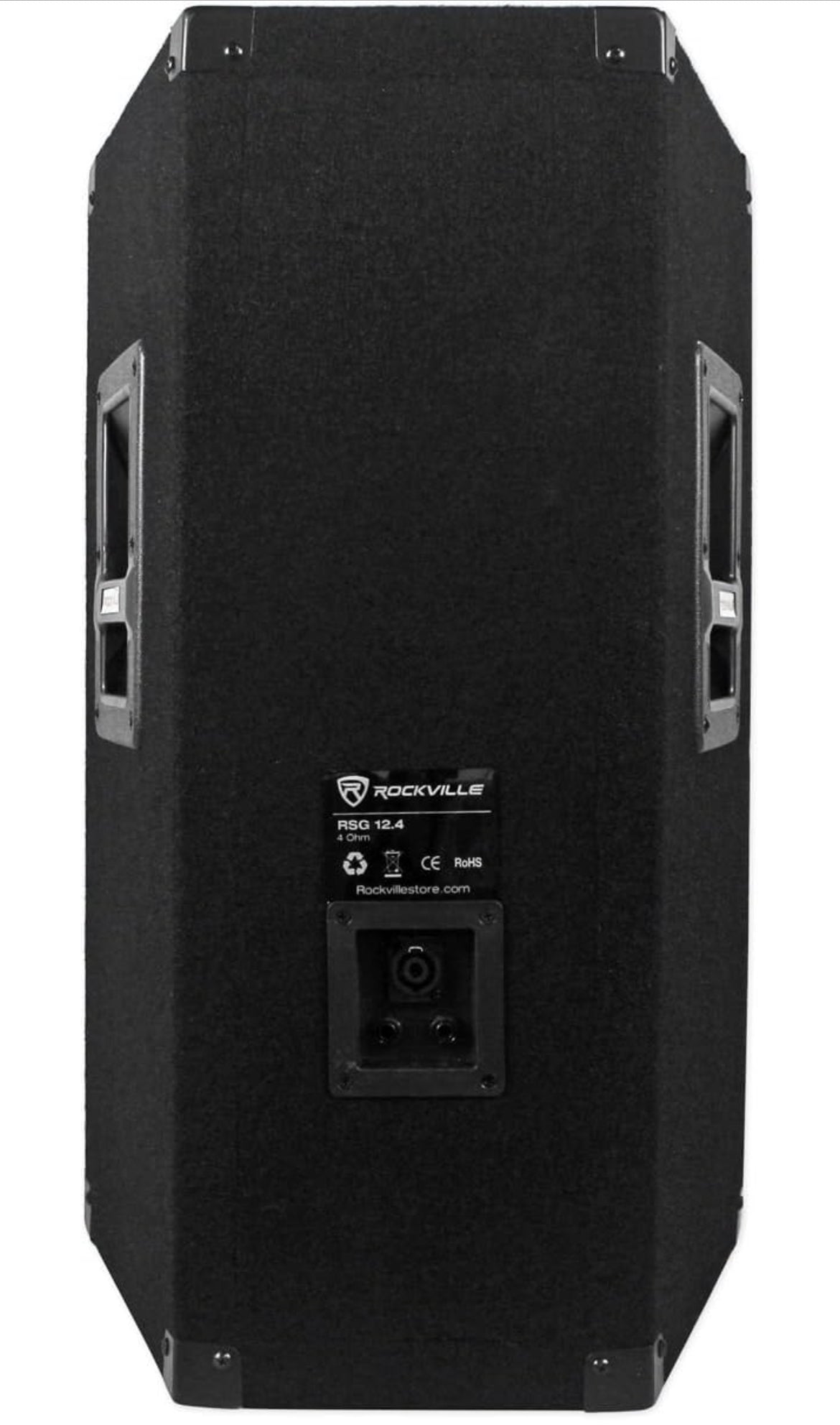 BUNDLE 2 Rockville RSG12.4 12 3-Way 1000w 4-Ohm Passive DJ Speakers