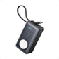Anker MagGo Power Bank for Apple Watch, Officially Certified, 10,000 mAh Compact Battery - Black