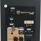 Rockville Apm6c 6.5" 2-Way 350W Active/Powered USB Studio Monitor Speakers Pair