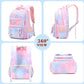 Girls Backpack 15.6 Inch Laptop School Bag Cute Kids Kindergarten Elementary Backpacks Middle Schoolbag Large Bookbags for Women Teens Students Anti Theft Travel Daypack (Pink)