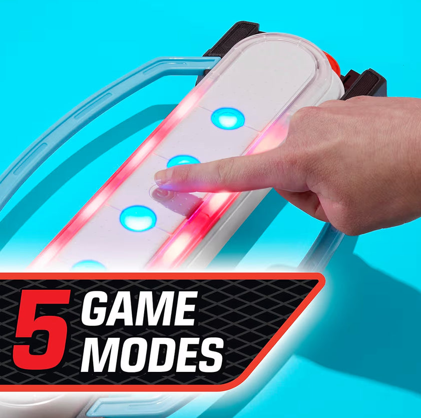 Hasbro Gaming Hypershot Electronic Tabletop Hockey Game - 5 Games in 1 Music, Lights, and Sounds - Kids Board Games