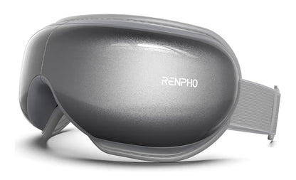 Eyeris1 Eye Massager w/ Heat for Migraine, Smart Sleep Mask for Dry Eyes Relax, Reduce Strain - Grey