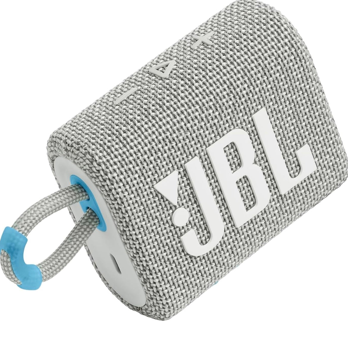JBL Go 3 Eco - Portable Mini Bluetooth Speaker, big audio and punchy bass, IP67 waterproof - (Eco White)
