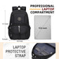 College Backpack, Travel Laptop Backpacks, Large Kids School Bag for Teens Girls Boys Students Bookbag Fit for 15.6 Inch Computer Waterproof Business Work Back Pack for Women Men Daypack Black
