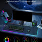 Black Shark RGB 35.4"x15.75"x0.15" Extended Desk Mat with Smooth Surface Manta P7