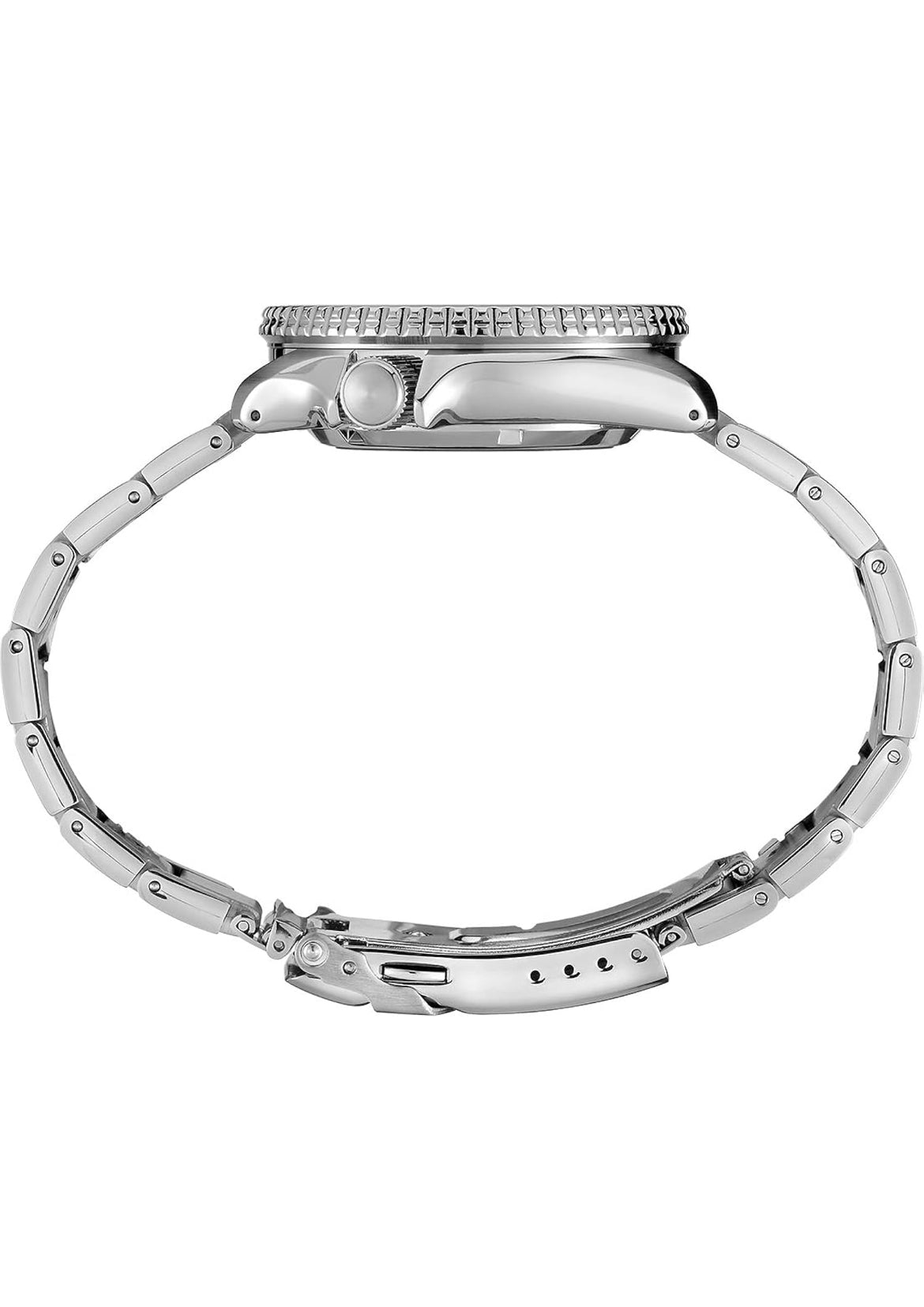 SEIKO Outomatiese Horlosie vir Mans - 5 Sports - Dag-/Datumkalender, LumiBrite Wysers en Merkers, en Roterende Ring, 100m Waterbestand