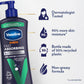 Vaseline Men's Healing Moisture Hand & Body Lotion For Dry or Cracked Skin Fast Absorbing Non-Greasy Lotion for Men 20.3 oz, Pack of 3