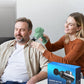 Massage Gun Deep Tissue Portable Percussion Massager for Back and Neck, Handheld Device with Carry Case - (Active Green)