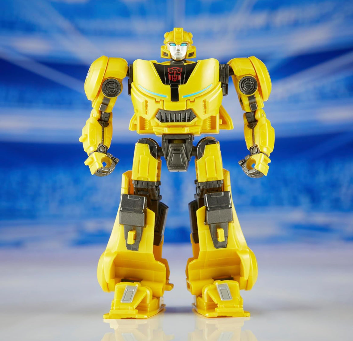 Transformers: One Prime Changer Bumblebee (B-127) 5-Inch Robot Action Figure, Interactive Toys for Boys and Girls Ages 6 and Up
