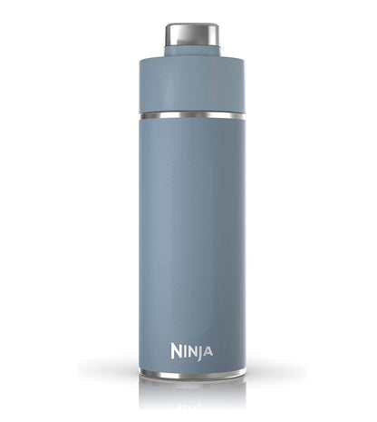 Ninja DW2401BL Thirsti 24oz Reiswaterbottel Lekvry, 24 Uur Koud, Skottelgoedwasser Veilig, Roesvrye Staal Geïsoleerde Tuimelaar - Stormblou