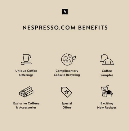 Nespresso Kapsules Vertuo, Melozio Decaffeinato, Medium-geroosterde Espresso - (30 Stuks) Koffiepads Lewer (7.8 oz.)
