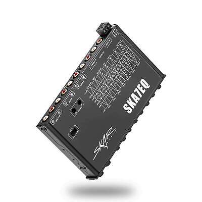 NEW SKAR AUDIO SKA7EQ 7 BAND 1/2 DIN CAR AUDIO EQ W/ FRONT REAR AND SUB OUTPUT