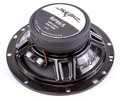NEW SKAR AUDIO RPX65 6.5" 2-WAY 200 WATT MAX CAR AUDIO COAXIAL SPEAKERS - PAIR