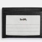 NEW Coach Embossed Leather Slim-ID Card Case