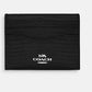 NEW Coach Embossed Leather Slim-ID Card Case