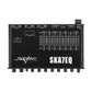 NEW SKAR AUDIO SKA7EQ 7 BAND 1/2 DIN CAR AUDIO EQ W/ FRONT REAR AND SUB OUTPUT