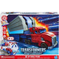 TRANSFORMERS EarthSpark Optimus Prime Battle Trailer Playset with Action Figure, Lights and Sounds, Electronic Truck Toys for Kids 6 and Up