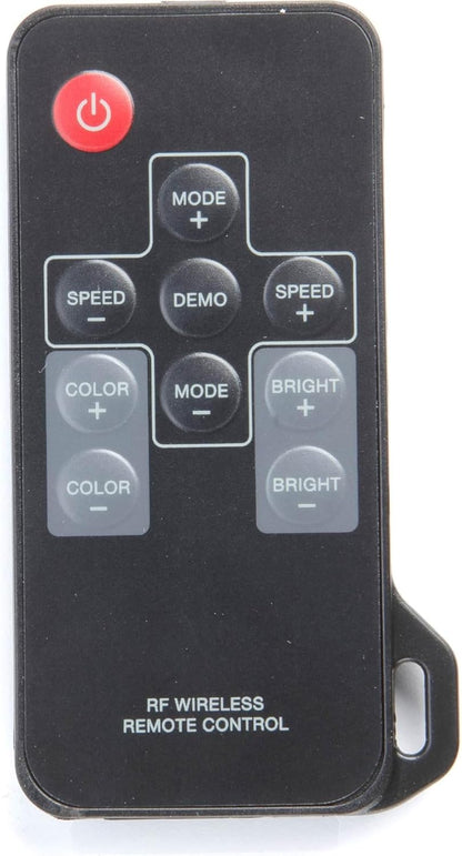 Kenwood KFC-1673MRWL 6-1/2" Twee-rigting mariene luidsprekers met roosters (paar) | Ingeboude LED-ligte (wit)