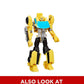 Transformers Toys Heroic Bumblebee Action Figure - Timeless Large-Scale Figure, Changes into Yellow Toy Car, 11" (Amazon Exclusive)