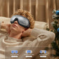 Limited Edition Eye Massager w/ Heat and Cooling Eyeris 3 Voice Control, Eye Care Sleep Mask - Silver