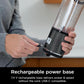 Ninja Blast Portable Blender, Cordless, 18oz. Vessel, Personal Blender for Shakes & Smoothies, BPA Free - Black Glitter, BC152JB