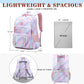 Girls Backpack 15.6 Inch Laptop School Bag Cute Kids Kindergarten Elementary Backpacks Middle Schoolbag Large Bookbags for Women Teens Students Anti Theft Travel Daypack (Purple)
