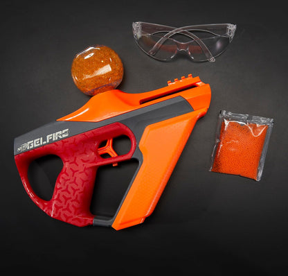 Nerf Pro Gelfire Uproar Full Auto Blaster, 150 FPS, 10,000 Gelfire Rounds, 400 Round Hopper, Eyewear, Ages 14+