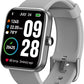 S2 44mm Smart Watch Alexa Built-in Fitness Tracker w/ Heart Rate and Blood Oxygen Monitor, Waterproof HD Touchscreen - Space Gray