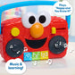 Just Play Sesame Street Elmo Take Along Boombox with Lights & Sounds, 5.5-inch Interactive Toy, Learning and Education, Kids Toys for Ages 2 Up