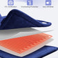 Back Heating Pad for Back Pain Relief - Neck and Shoulder Heat Pad, Auto Shut Off (Dark Blue)