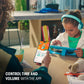 JBL Junior 320BT - Wireless on-Ear Kids Headphones Safe Sound (<85dB), Fit for Kids, Parental Control with Customizable Volume & Playtime and 50Hr Battery Life (Purple)
