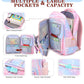 Girls Backpack 15.6 Inch Laptop School Bag Cute Kids Kindergarten Elementary Backpacks Middle Schoolbag Large Bookbags for Women Teens Students Anti Theft Travel Daypack (Pink)