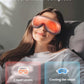 Eyeris 2 Eye Massager with Heat and Cooling,Heated Eye Mask for Reduce Strain Improve Sleep - Silver No Voice Control